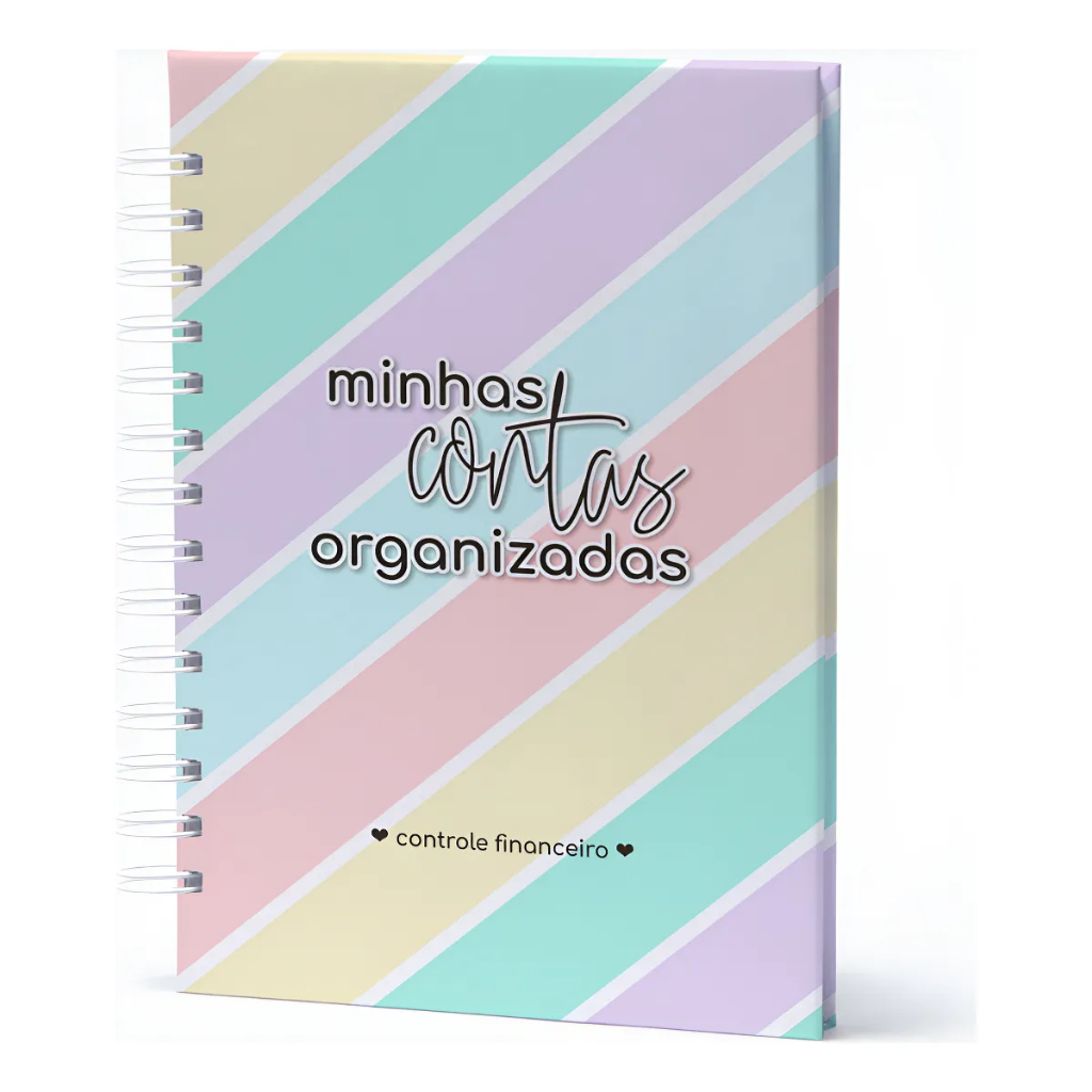 Planner Financeiro - Minhas Contas Organizadas Capa Dura