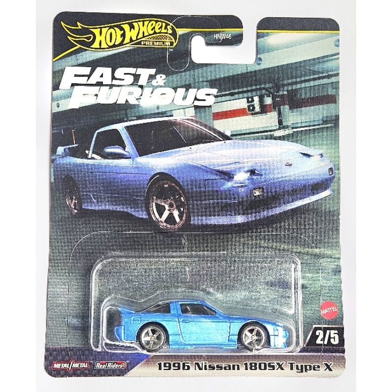 Hot Wheels Premium Velozes Furiosos Fast Furious 1996 Nissan 180SX
