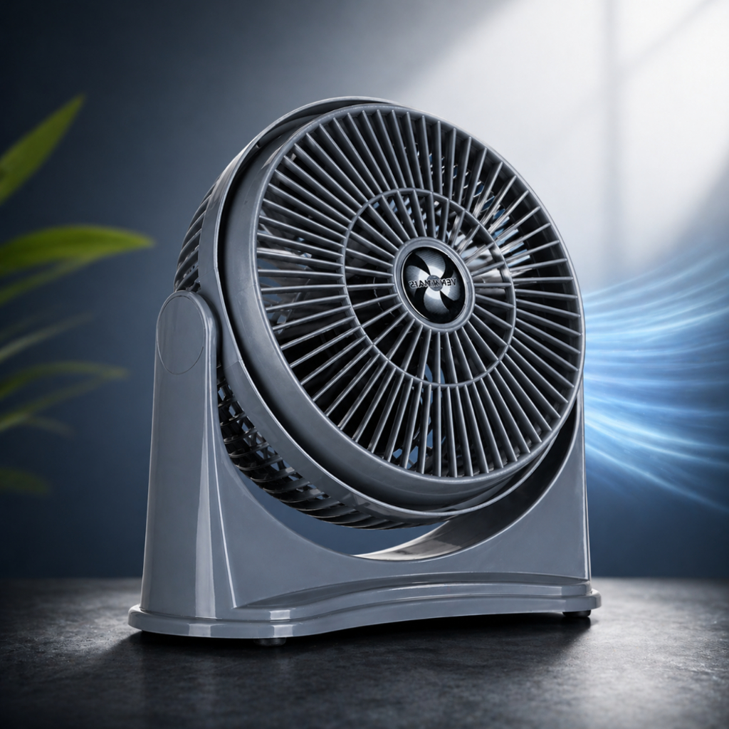 Ventilador Circulador de Ar 35cm Turbo Potente Silencioso Mesa Parede ...