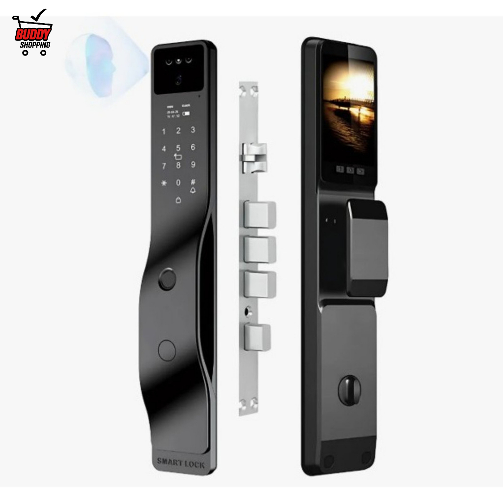 Fechadura Inteligente AITEK ALPHA-211 | Reconhecimento Facial, App