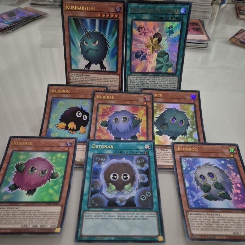 kuribabylon yugioh card Amazon.com: YU-GI-OH! - Rainbow Kuriboh (SR01-EN022) - Structure Deck:  Emperor of Darkness - Edition main image 1