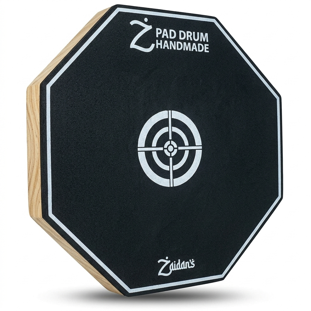 Pad Estudo Praticável Bateria 12 Polegadas Ou 27cm Drum HandMade