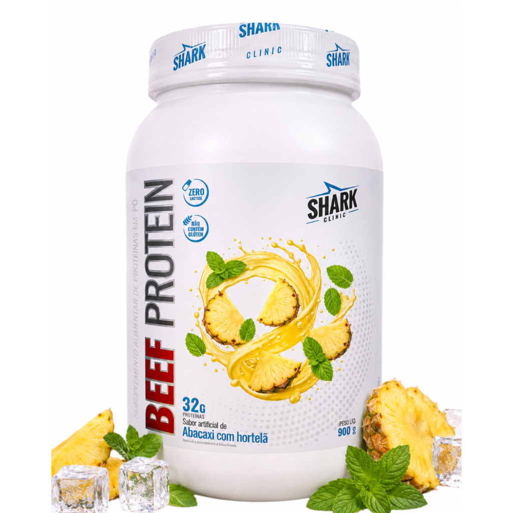 Beef Protein 900G - Sabor Abacaxi Com Hortelã | Shopee Brasil