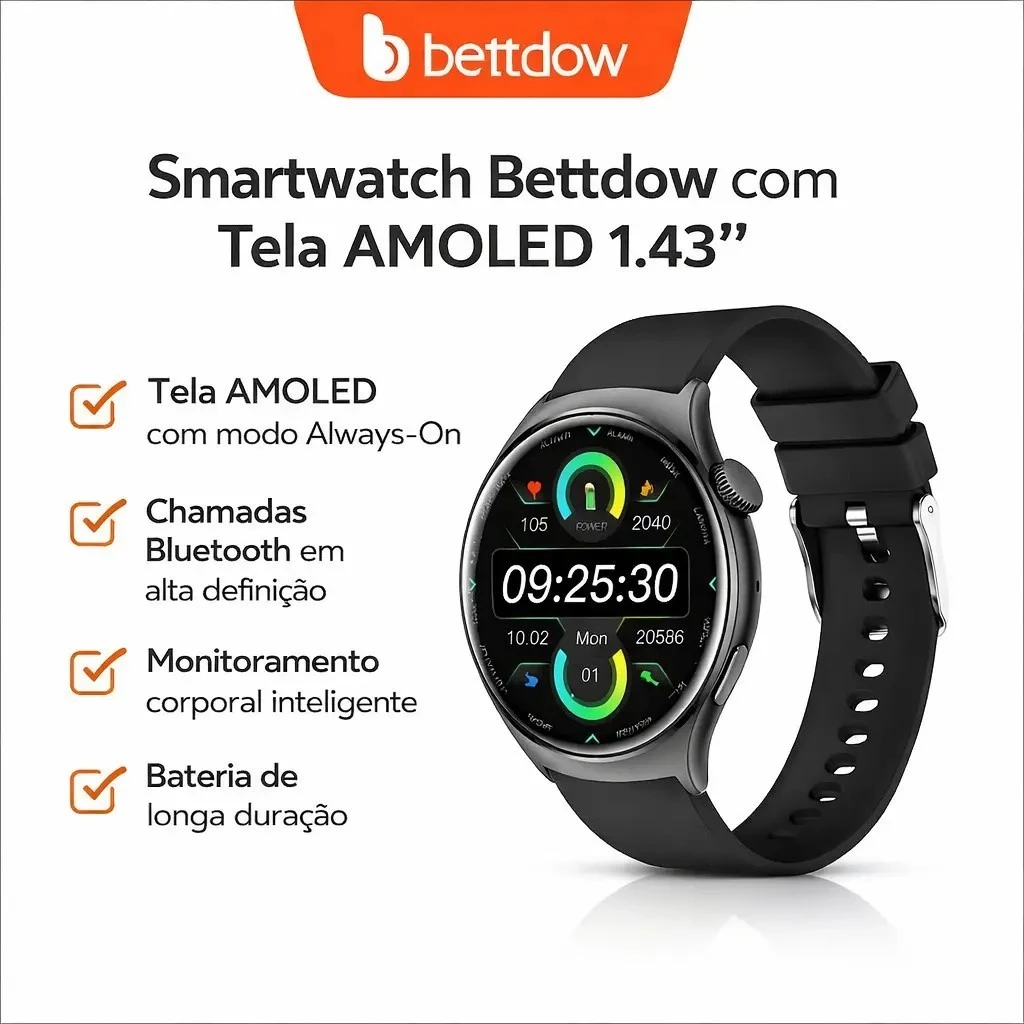 Relógio BETTDOW Smart Watch Mulheres Homens Bluetooth GPS Resposta Chamada Modo Esportivo IP67 À Prova D 'Água