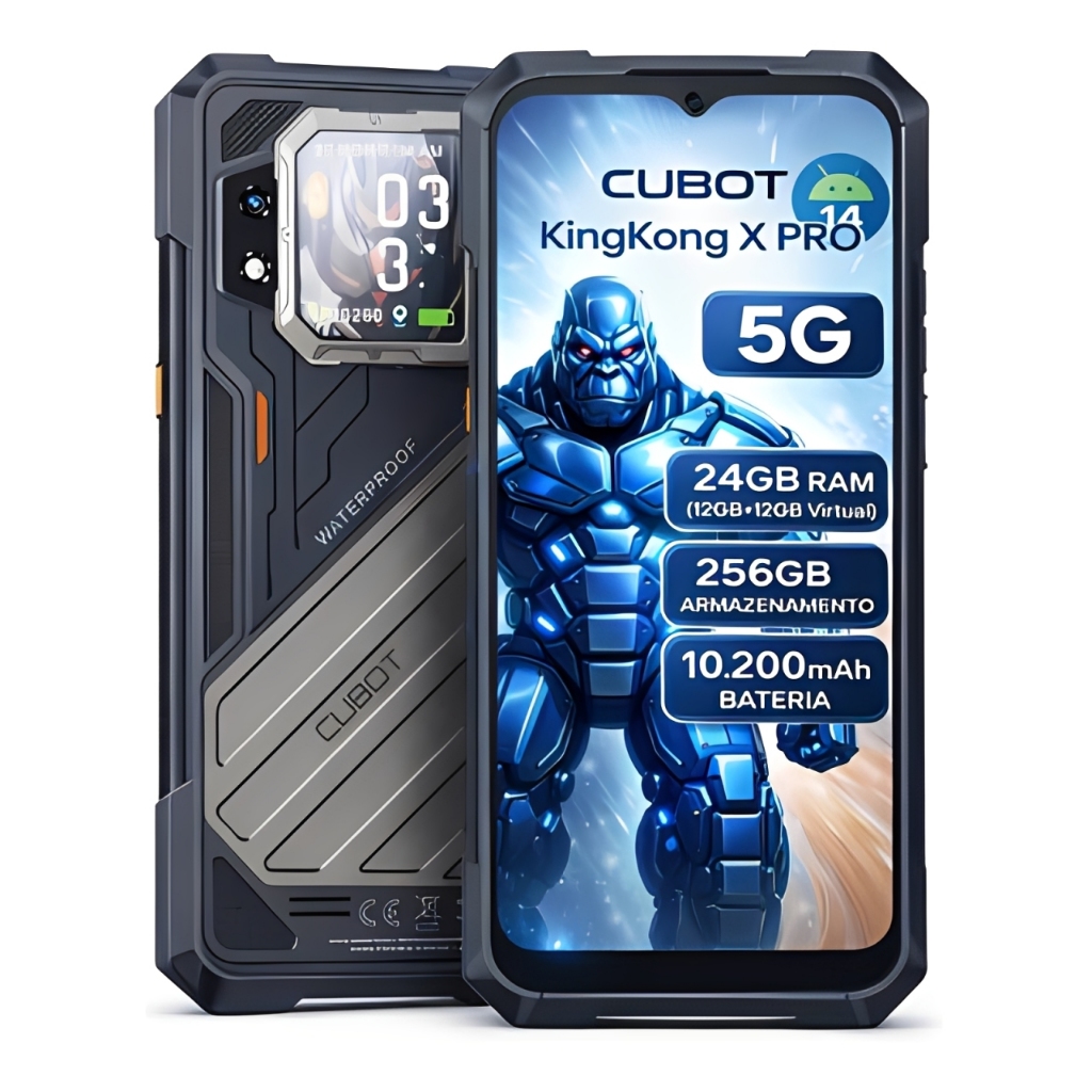 Cubot Kingkong X Pro 5g 100MP Camera 12GB+12GB RAM (24GB)/256gb