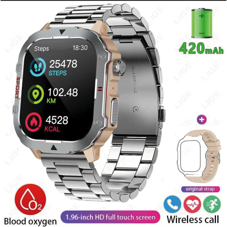 Smart Watch Q11 Três em Um Original Masculino Feminino Esportivo