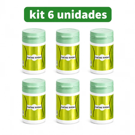Kit 6 Saúde Total Harp 100 com 15 Cápsulas Suplemento Alimentar