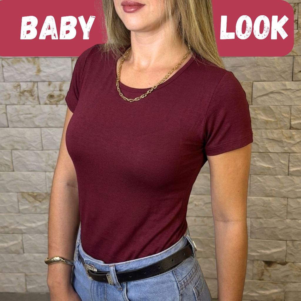 Baby look de viscolycra