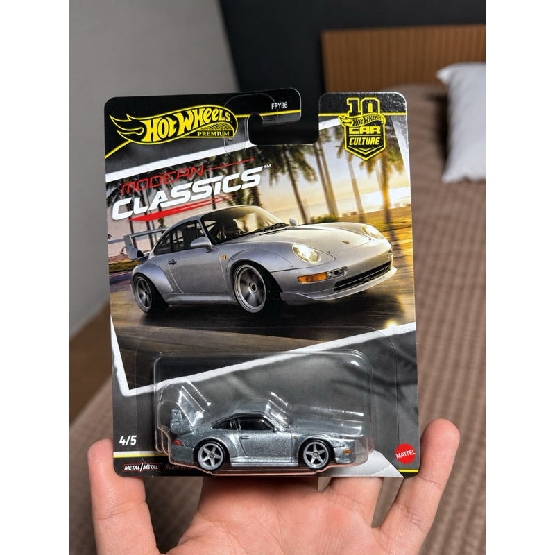 Hot Wheels® Collector Porsche 993 GT2, miniatura Car Culture 7 cm