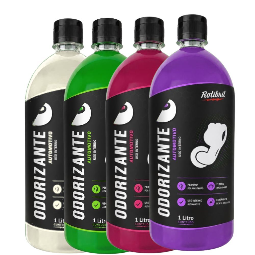 Odorizante Automotivo Vários Aromas 1L (1 Unidade)