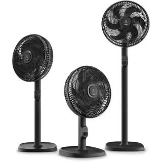Ventilador Coluna Pedestal Electrolux EFS40 40cm DuoForce Cinza 6 Pás
