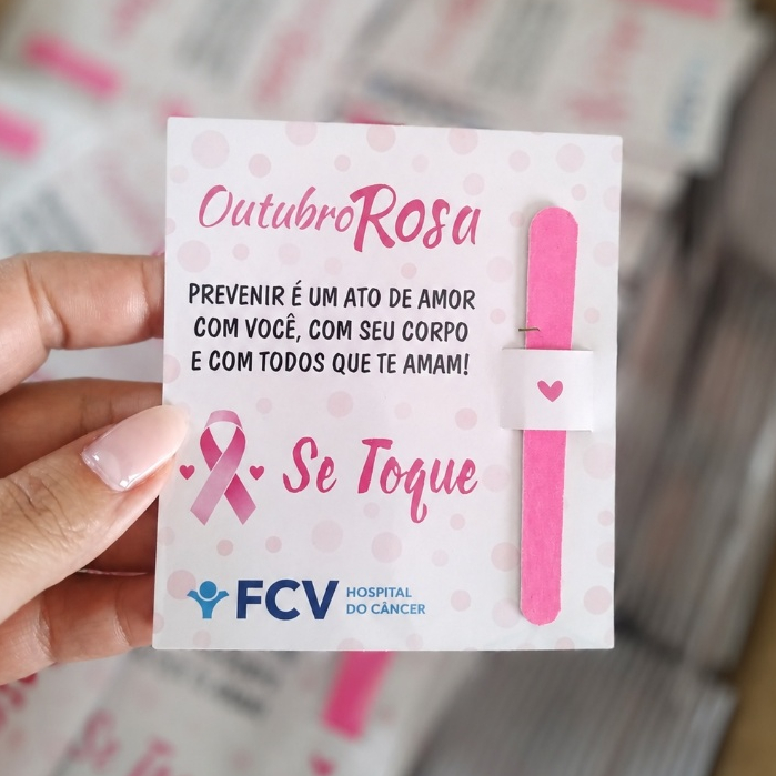 kit 50 a 250 Mini Lixa com Cartão Personalizado Lembrancinha Outubro ...