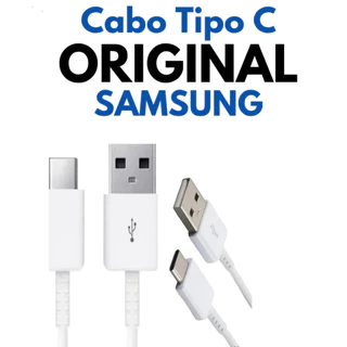 Cabo Carregador Samsung Original A15, A21, A33,A36, S20, A54,A51,,A56, A04, M51, S9 e S10.