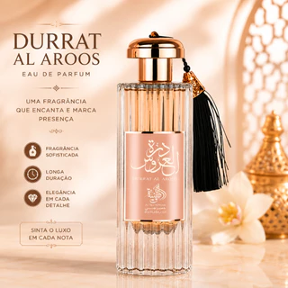Perfume Árabe Feminino Al Wataniah Durrat Al Aroos EDP 85ml Original Importado Floral Oriental