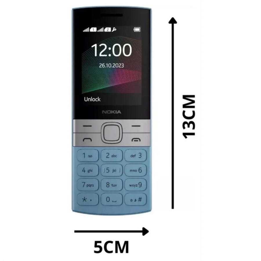 Celular Nokia 150 4G Celular De Botão Celular Para Idoso Celular Com Teclas Grandes Celular Antigo