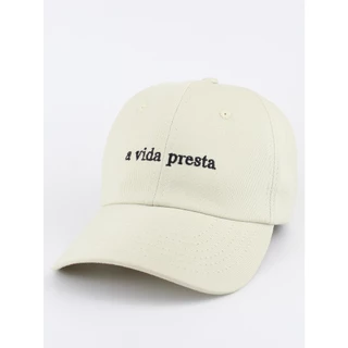 CAPSTORE Boné Dadhat Ajustável Feminino Masculino Regulagem Frase Praia A Vida Presta Dia a Dia