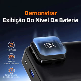Carregador Portátil grande 50000mah/30000mah/2000mah/10000mah Turbo 22,5W PD carregamento ultrarrápido