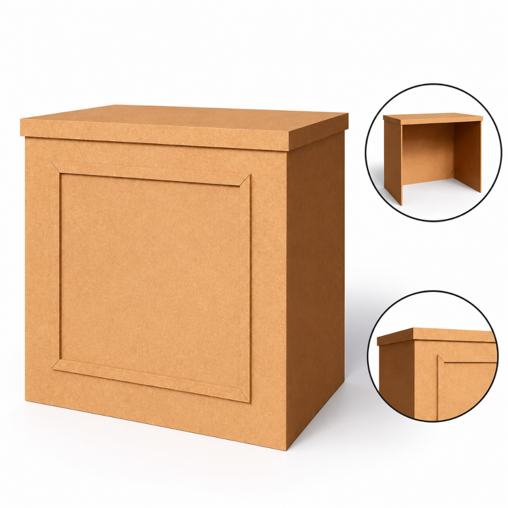 Mesa Fake Festa Cômoda Boiserie Dobrável Grande Decoração MDF | Shopee ...