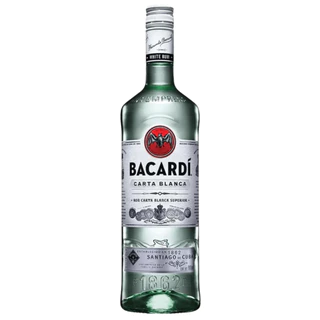 RUM BACARDI CARTA BLANCA 980ML