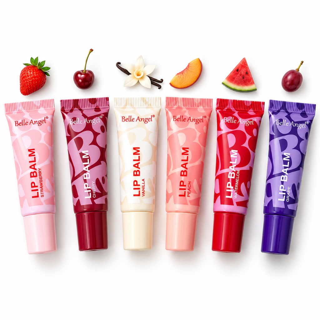 Kit Lip Balm Belle Angel B174 Hidratação e Brilho | Shopee Brasil