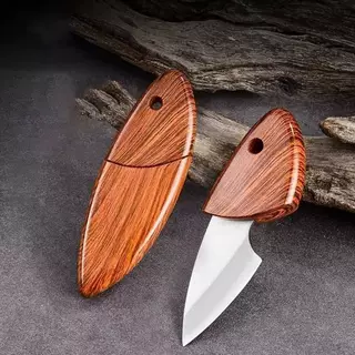 Mini Faca De Frutas Portátil Com Bainha Para Piquenique Pesca Camping Outdoor E Coleção