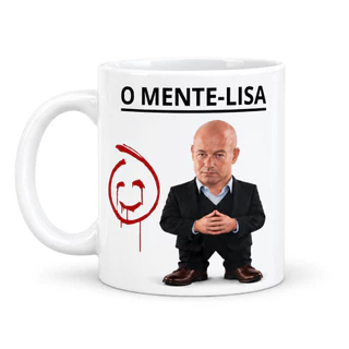 Caneca Personalizada Meme O Mente-Lisa Presente Único