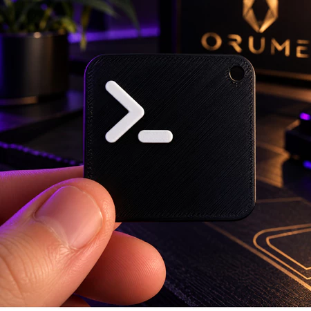 Chaveiro NFC Inteligente Reconfigurável – Links, Wi-Fi, Redes Sociais e Atalhos | Orume 3D