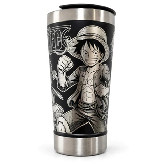 Copo Térmico Personalizado 473ml One Piece Laser Gravação Tampa Abridor