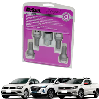 Kit Antifurto Parafuso Porca Mcgard 27179 Prisma Logan Gol X1 Tiggo 2 Celta Corsa C-Class Mini Cooper Vitara em Oferta na Shopee
