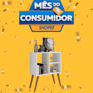 Aparador Multiuso Vênus com Prateleira e Nicho – Design Moderno e Funcional em Oferta na Shopee