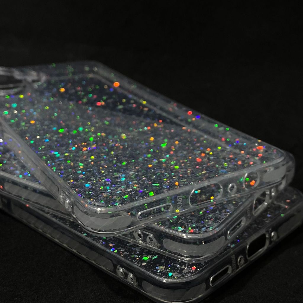 Capa Case Com Glitter Holográfico A06 A07 A15 A16 A17 A26 A36