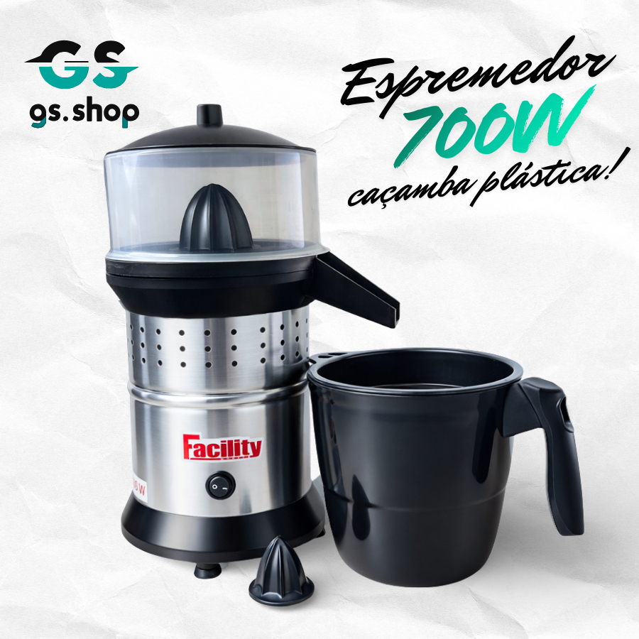 Espremedor de laranja elétrico bivolt 700w industrial