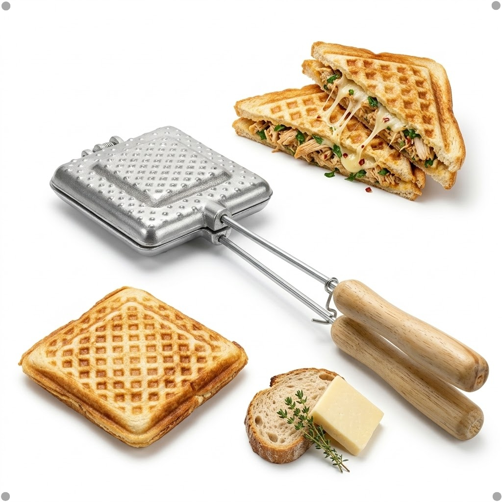 Sanduicheira Tostequeira Misto Quente Forma Aluminio Tostex 