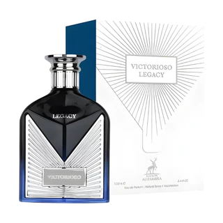 Perfume Árabe Maison Alhambra Victorioso Legacy Eau de Parfum 100ml em Oferta na Shopee
