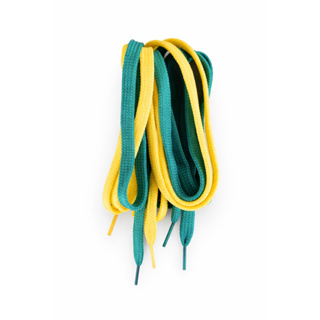 Kit Do Hexa 2 Pares De Cadarço Brasil Verde e Amarelo Achatado 120cm em Oferta na Shopee