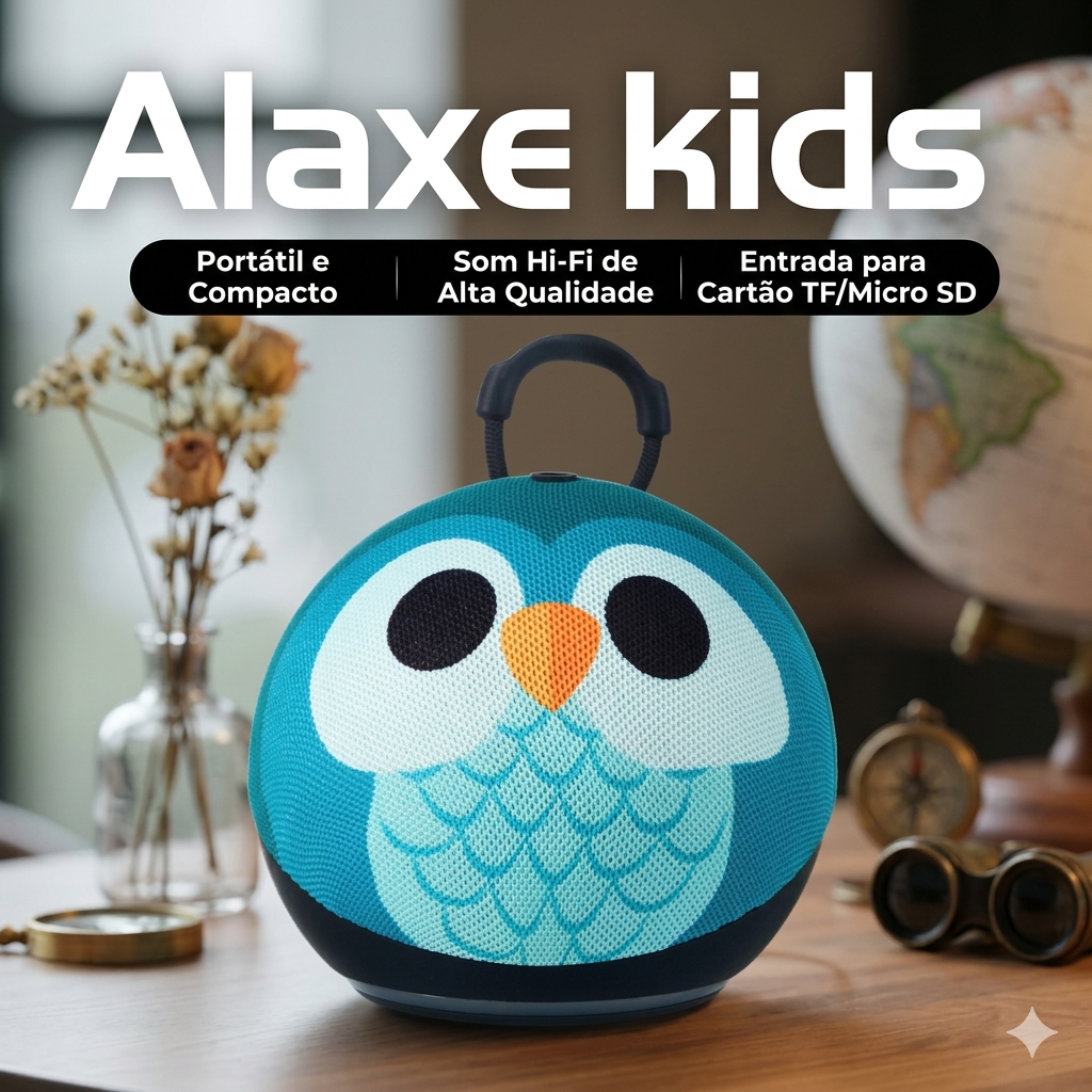 あこあこ♪　デック12個 Alaxe Caixa de Som Alta Qualidade Echo Dot 5 Geração Alto Falante