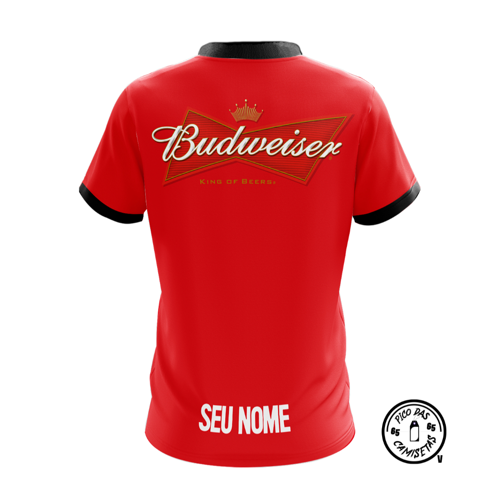 Camisa Budweiser Mundial em Promoção na Shopee Brasil 2026