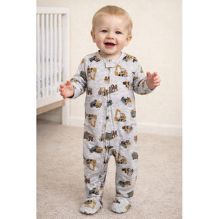 Macacão Carter’s - Pijama Estampa de máquinas em Oferta na Shopee