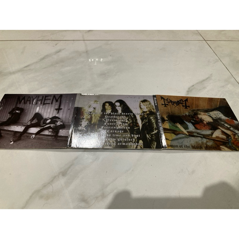 Cd Mayhem dawn of the black hearts | Shopee Brasil