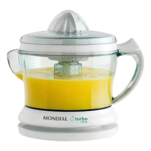 Espremedor Fruta Elétrico Turbo Mondial E-02 Premium 1.25L B
