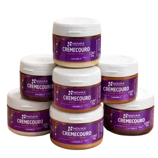 Creme Hidratante para Couro Liso - Graxa de Brilho | 60g | Sapatos, Botas, Tênis e Bolsas | Novax
