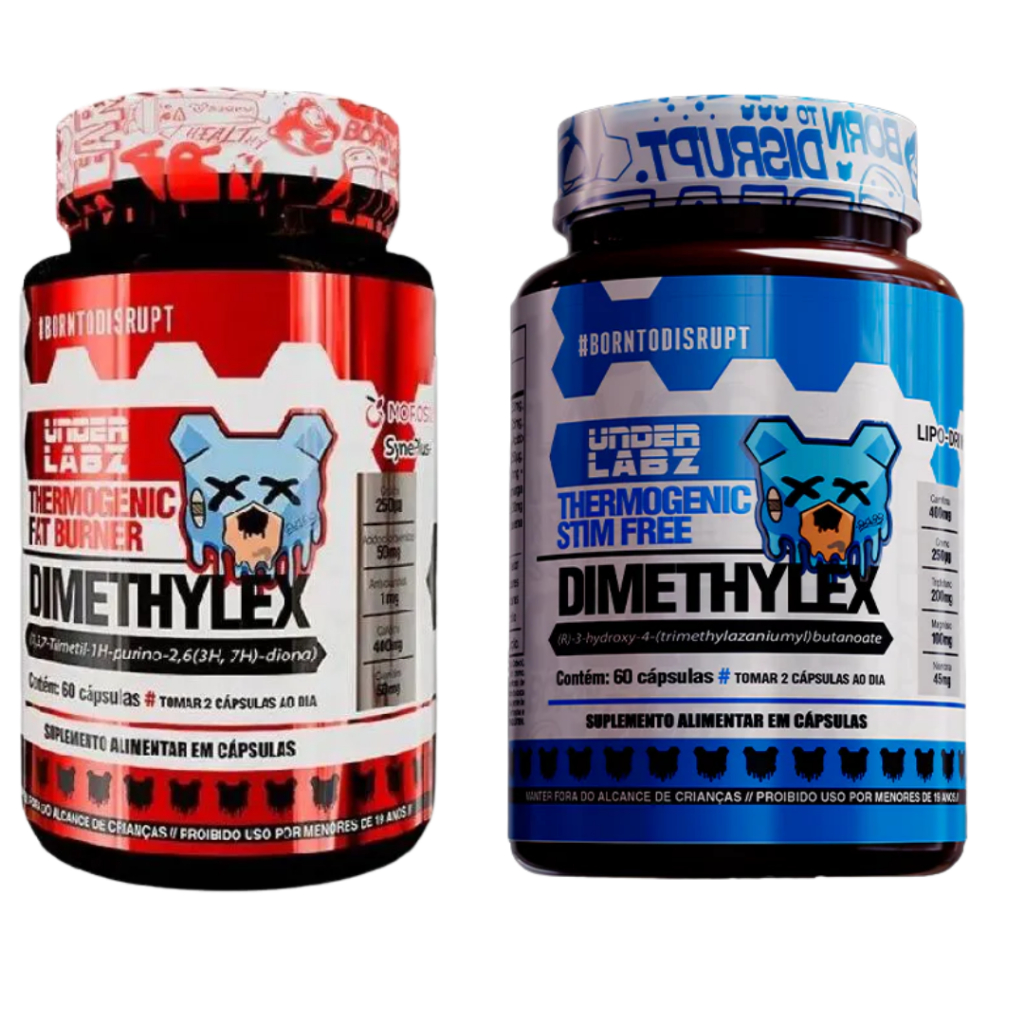 Kit Dimethylex Dia + Noite Sem Cafeína – Controle de Apetite E ...