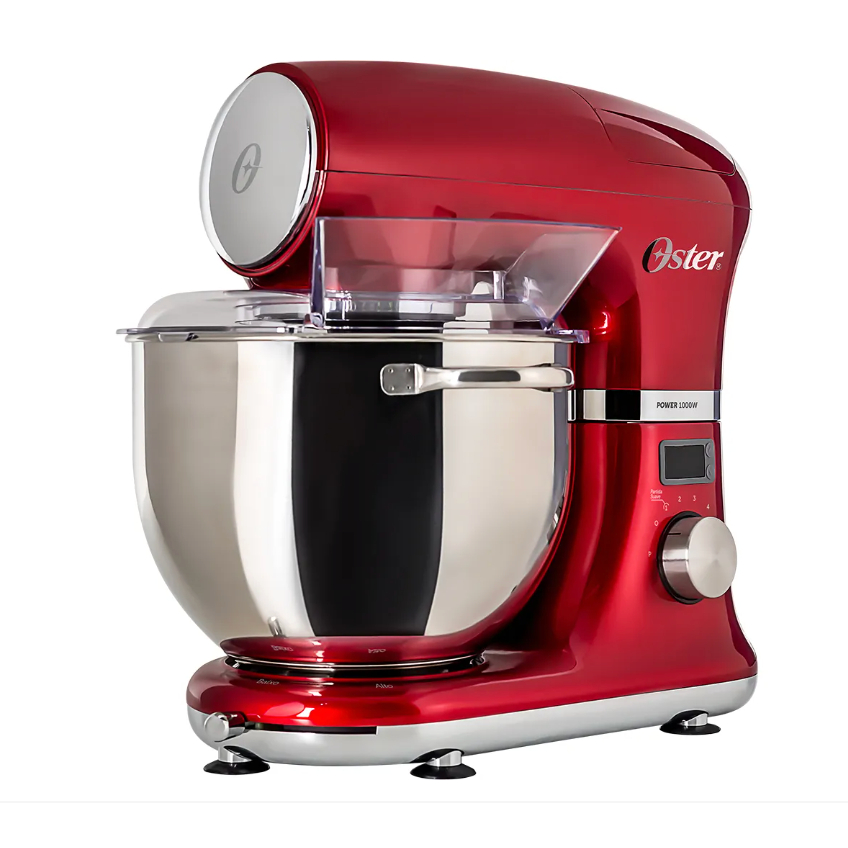 Batedeira Planetária Digital Bowl Oster OBAT911 Vermelho - 220V
