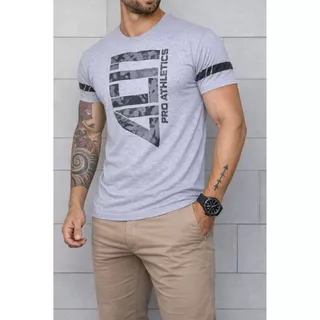 Camiseta masculino manga curta Estampa Algodão 4c11