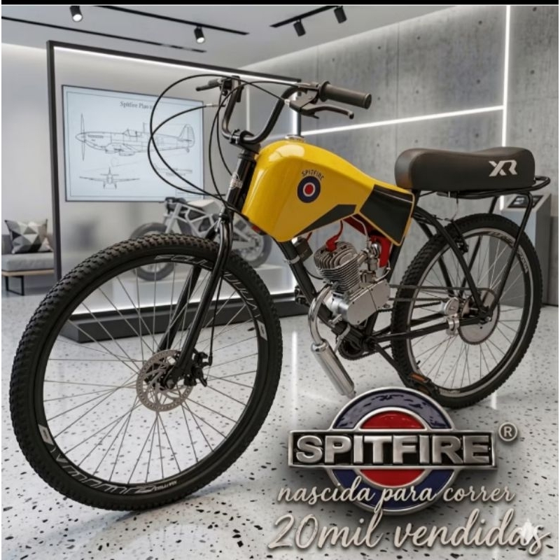 【希少】Rockbikes Spitfire サイズ52 フレームセット BIKE Bicicleta Motorizada 80cc Quadro Reforçado Rocket Spitfire