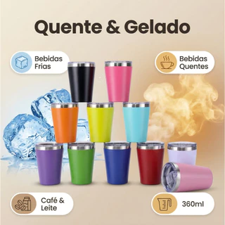 Copo térmico de aço inoxidável 360ml,copo de cerveja doméstico, copo de leite, copo de café ，Excelente qualidade