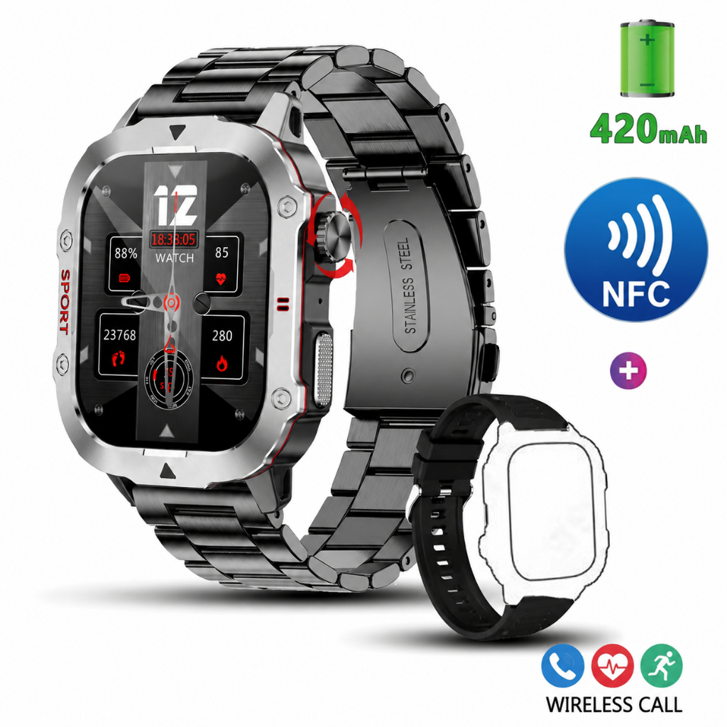 Smart Watch Q11 Três em Um Original Masculino Feminino Esportivo