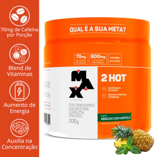 2HOT 200g – Termogênico de Alta Performance