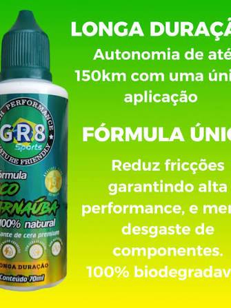 GR8 Gr8lub lubrificante de cera para corrente bicicleta 70mL Gr8sports ...