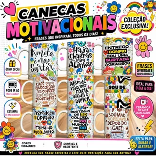 Caneca Vibes Engraçadas | Presente Criativo 325ml